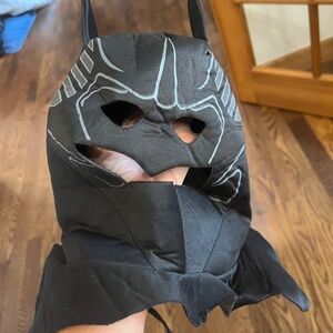 Batman Costume Mask and Cape Vintage 1995 Halloween Costume